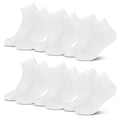 Sneaker Socken - weiß - (6 Paar) - 78 % Baumwolle