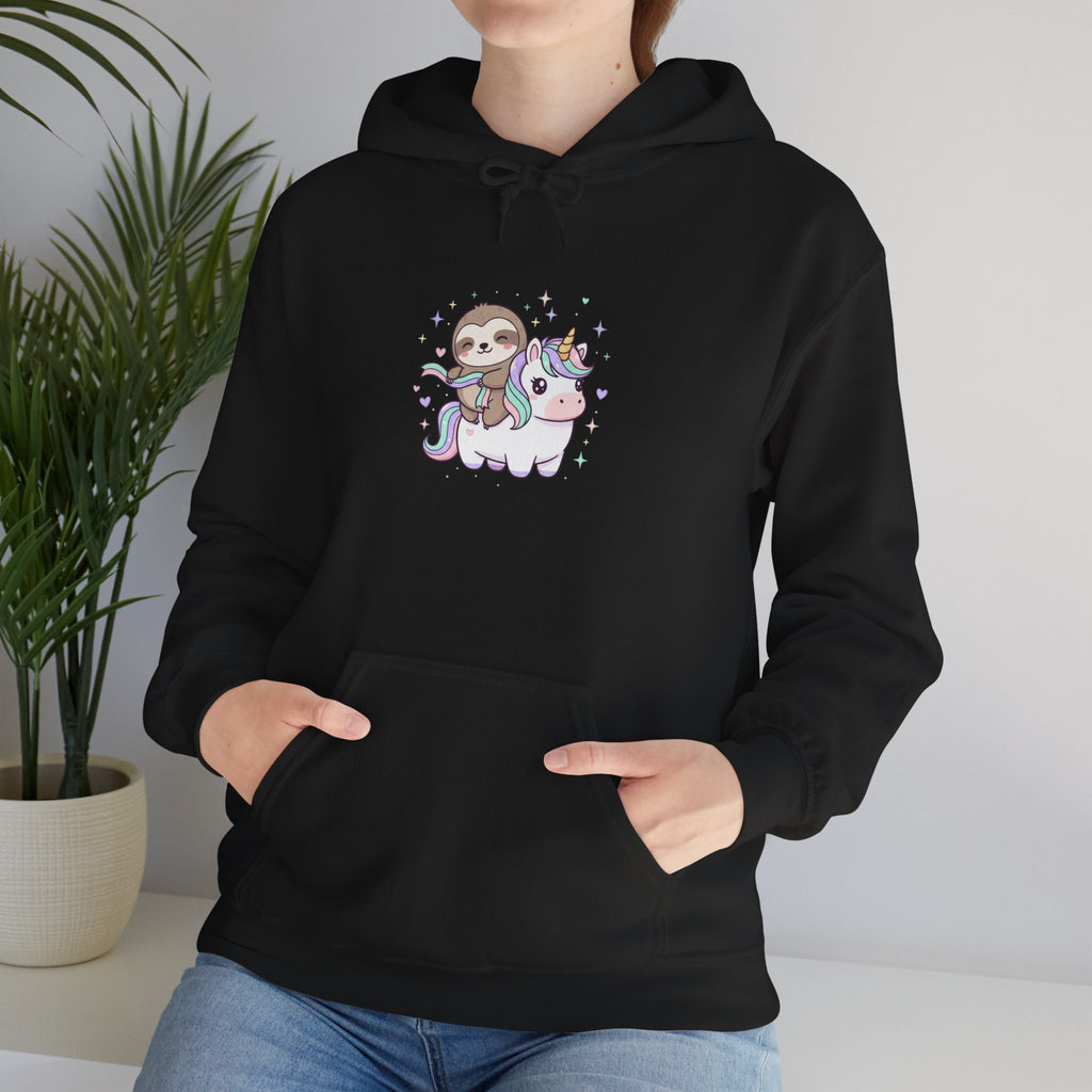 Hoodie "Slothicorn" — Faultier X Einhorn