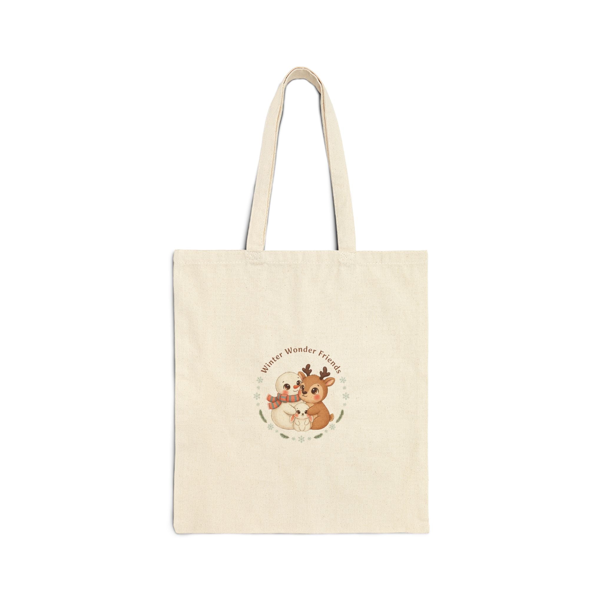 Tasche | Niedliche Winter Tiere | Whimsical Wintertiere Waldtiere