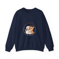 Sweatshirt | Niedliche Wintertiere Reh mit Schal | Winter Tie Freunde