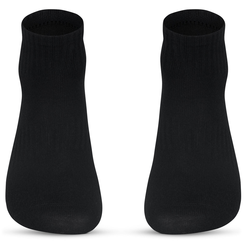 Sneaker Socken  - schwarz -(6 Paar) - 78 % Baumwolle
