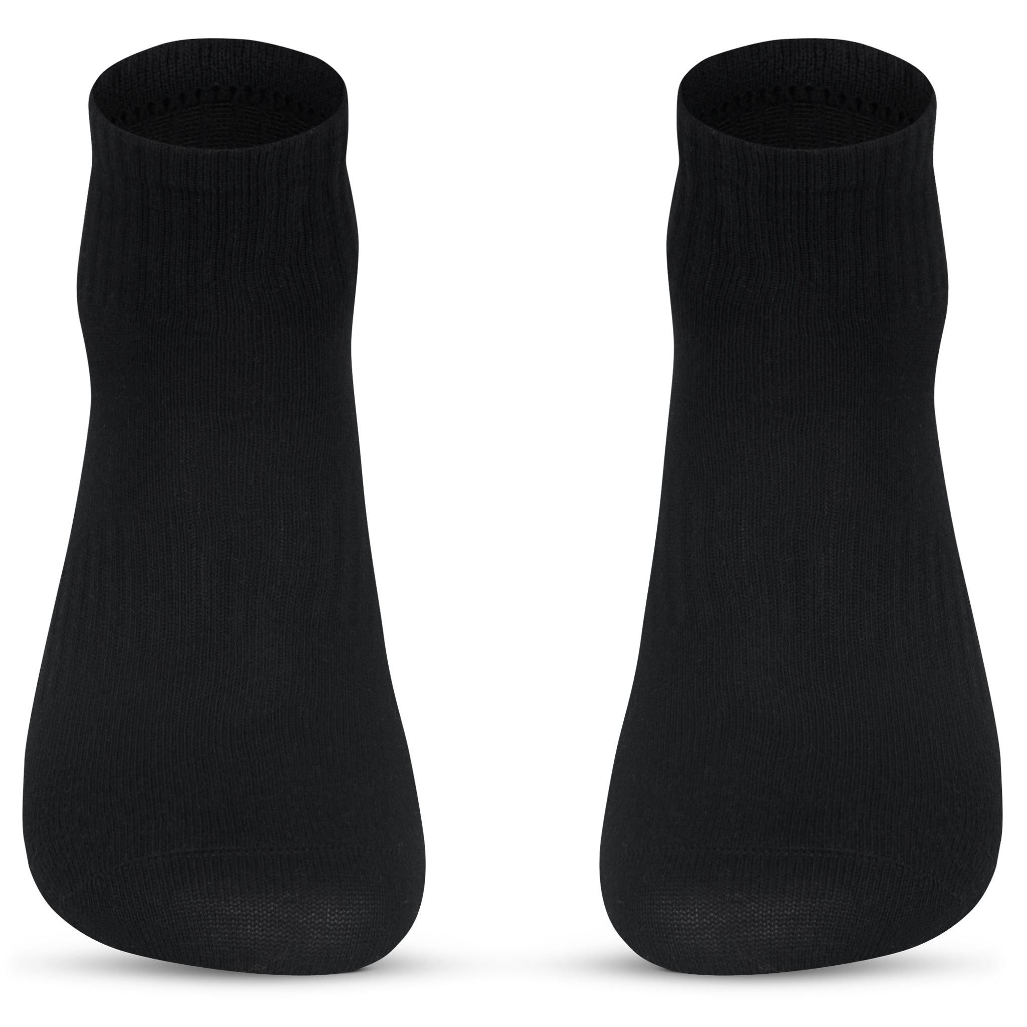 Sneaker Socken  - schwarz -(6 Paar) - 78 % Baumwolle